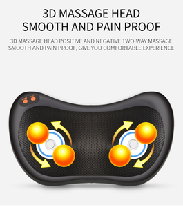 Wholesale Electric Pillow Massager Travel Car Home Use Cervical Kneading Shiatsu Neck Massage Pillow With Heat