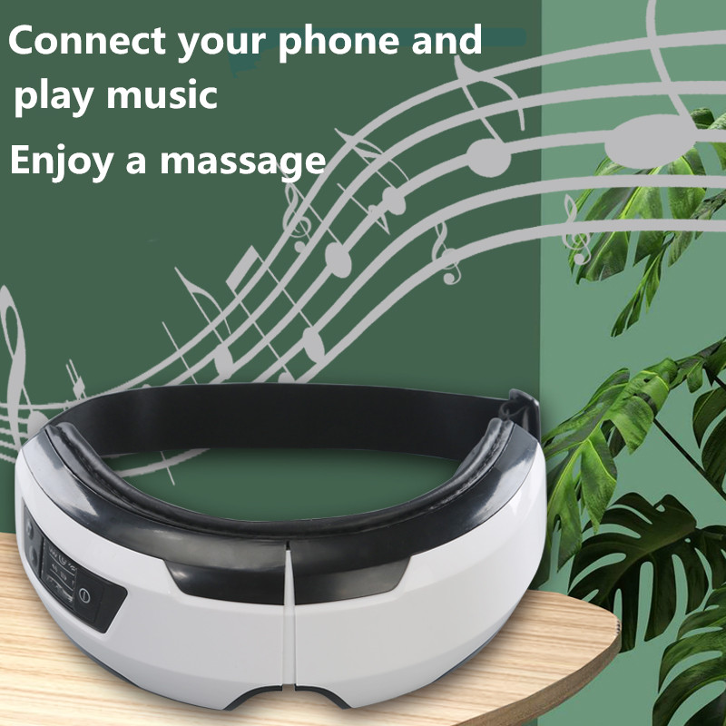 Vibrating Portable Eye Massage Machine with Air Bag
