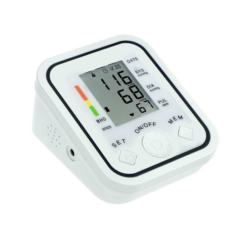 Blood Pressure Monitor with LCD Display and Smart Voice Broadcast